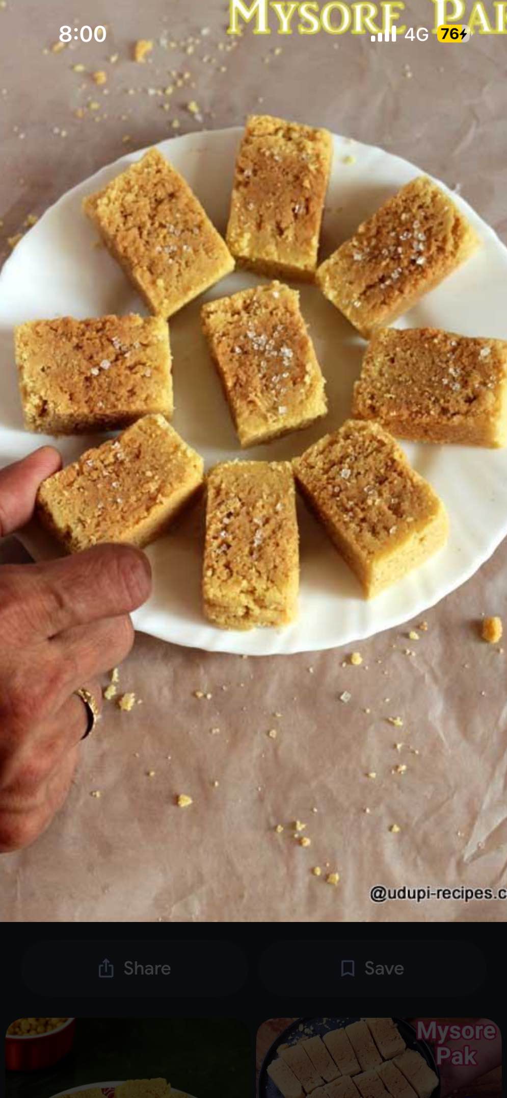 Mysore pak