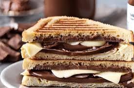 NUTELLA CHEESE SANDWICH