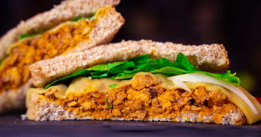 BARBECUE PANEER SANDWICH