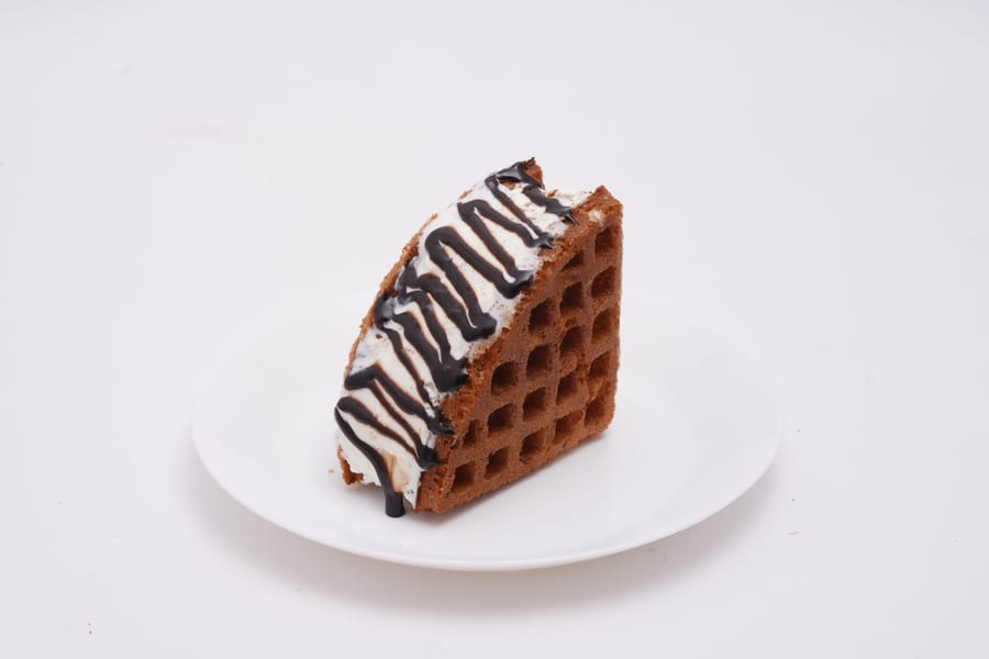 Butterscotch Loaded Waffle