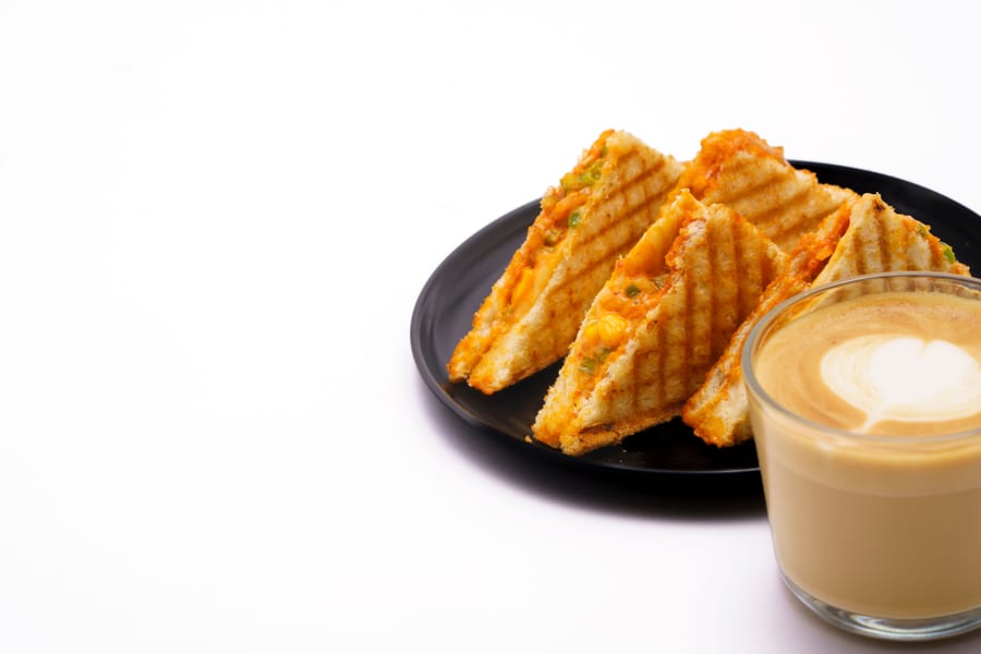 Paneer Bhurji Sandwich