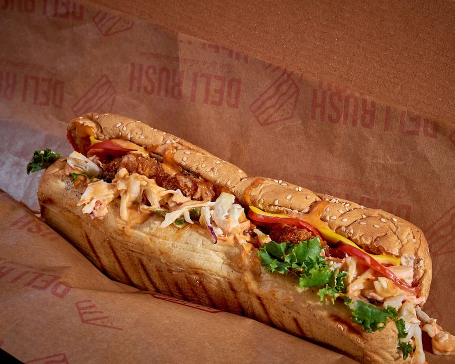 TANDOORI VEGGIE SANDWICH