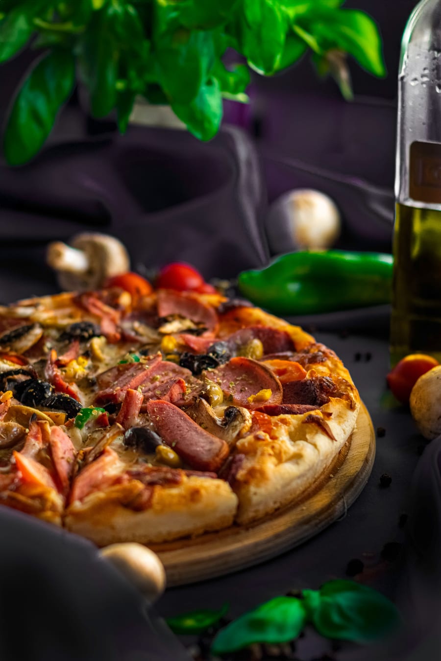 Mix Veg Cheese Burst Pizza