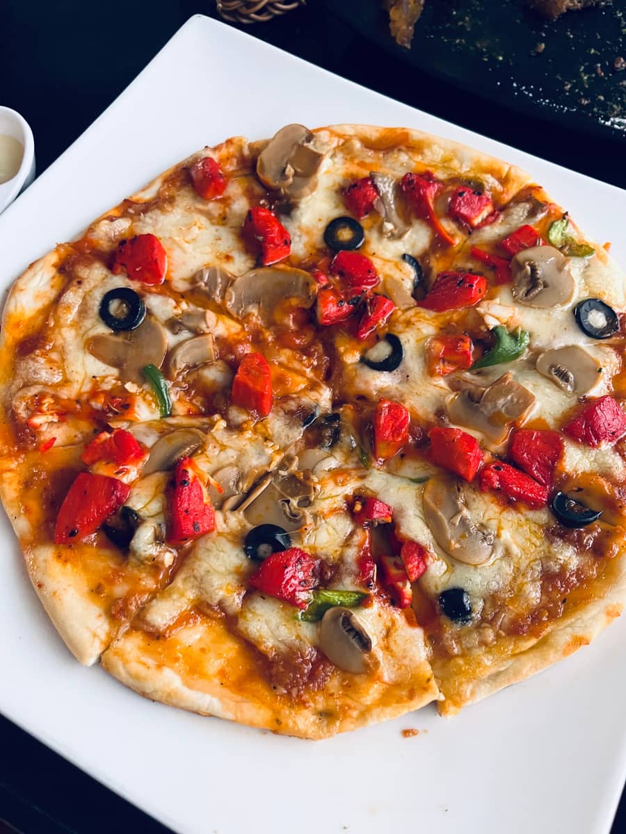 BARBEQUE VEGGIE (8 inches) PIZZA