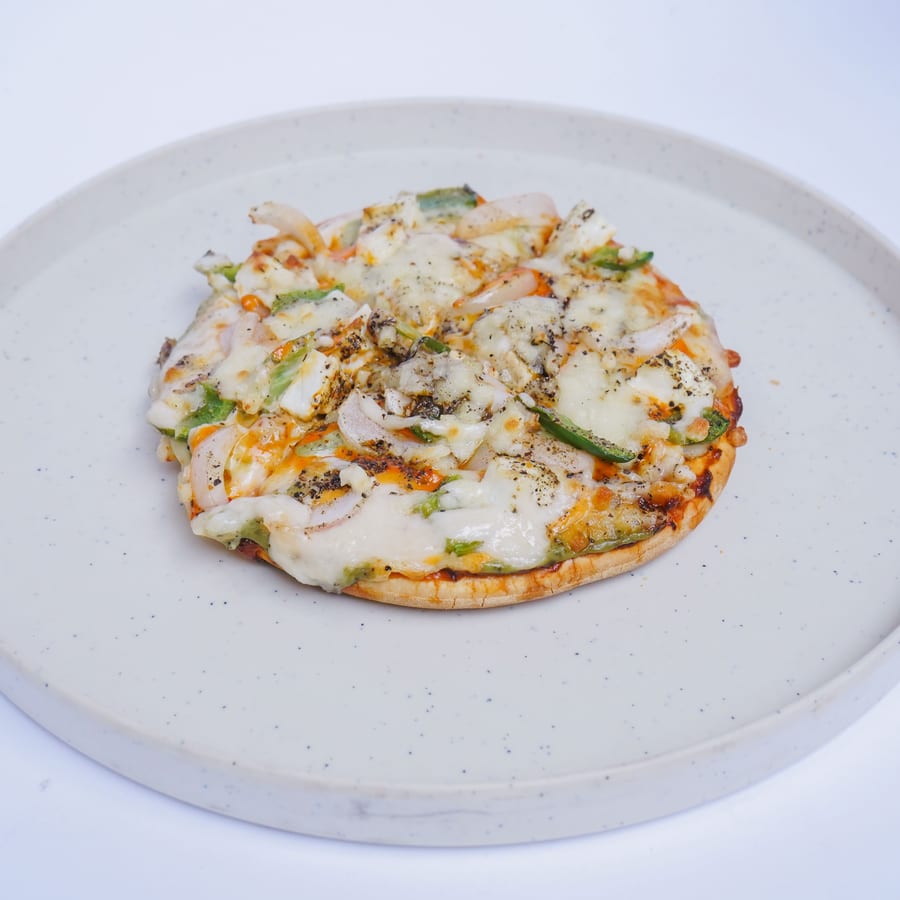 BARBEQUE VEGGIE (6 inches) PIZZA