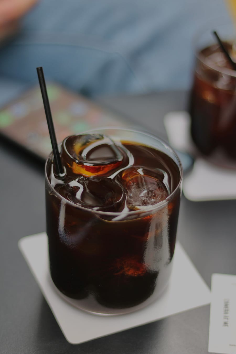 Iced Black Coffee