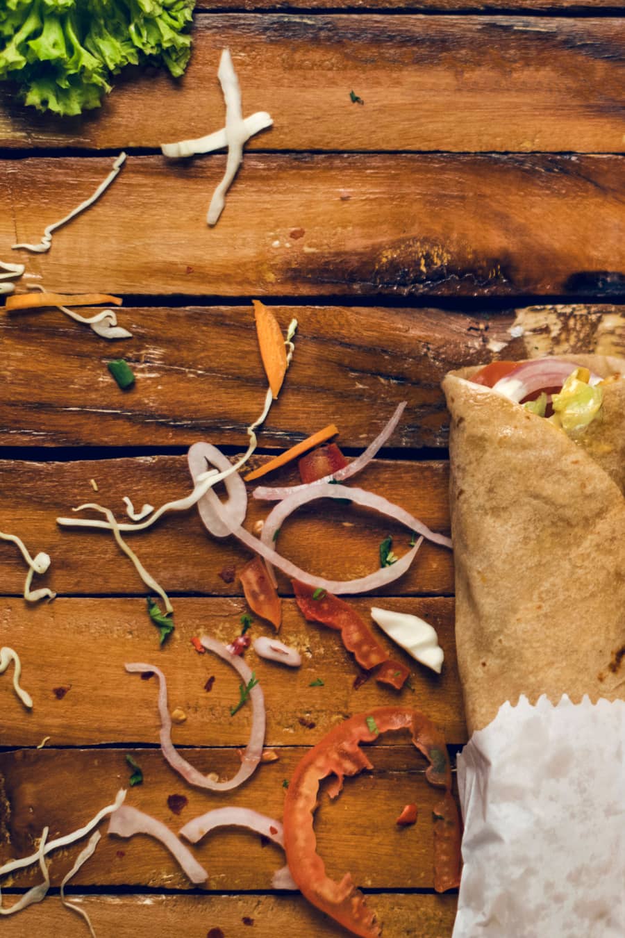 Veg. Cheese Frankie