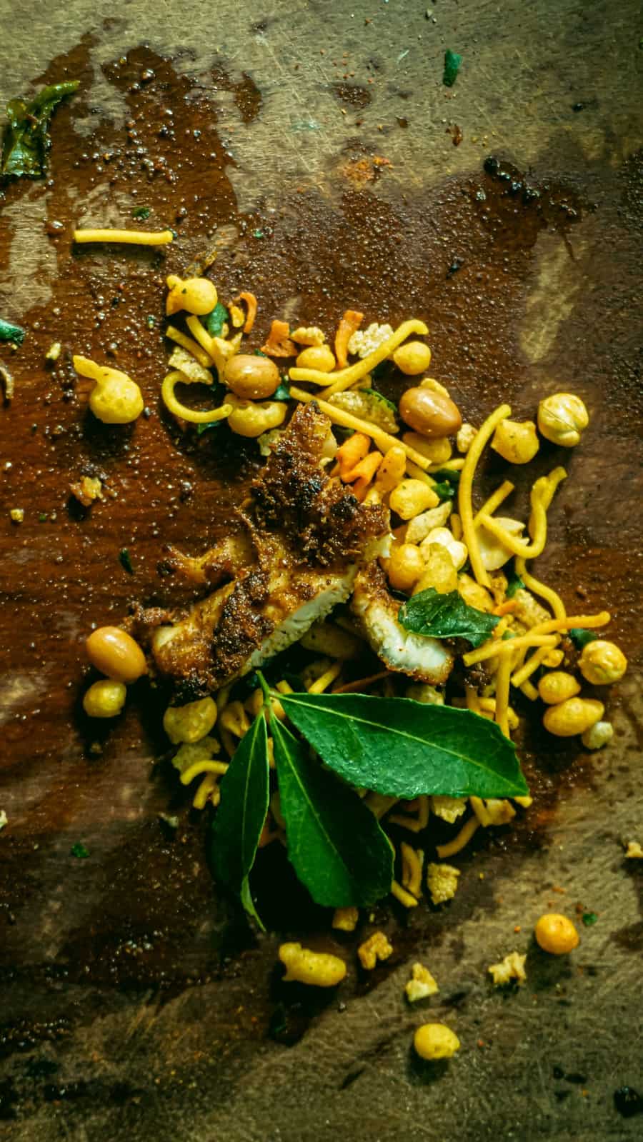 Makhana Peanut Paneer Chaat