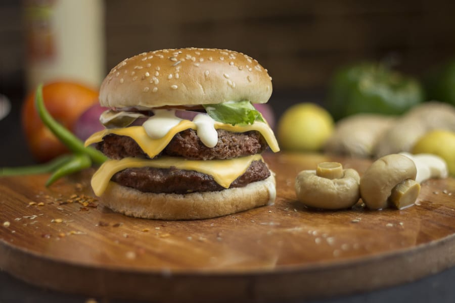 VEG DOUBLE CHEESE