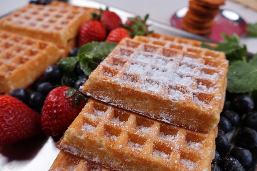 BELGIAN MILK WAFFLE