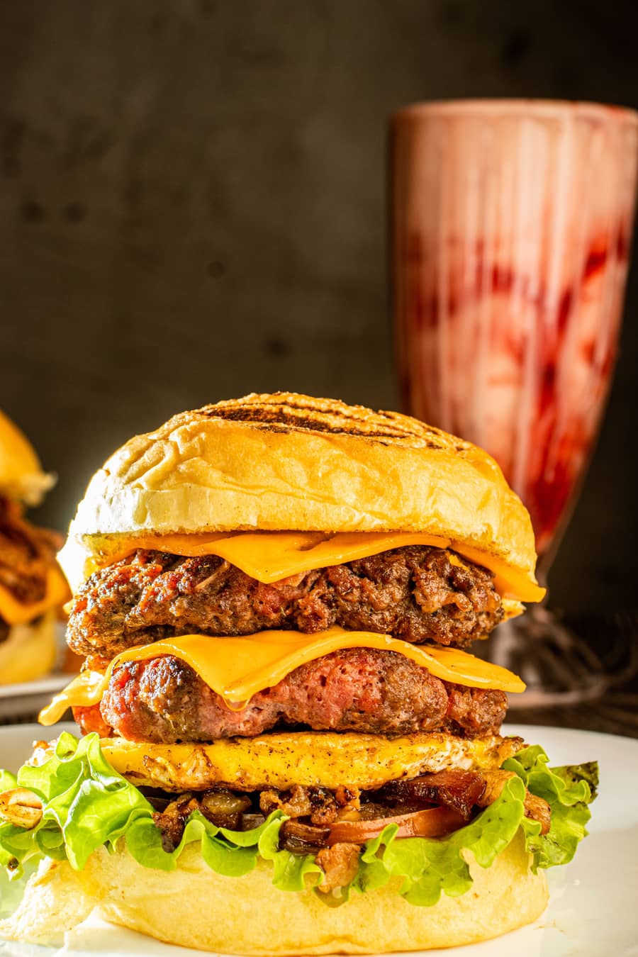 Spl Double Decker Burger