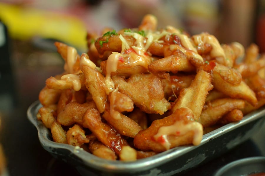 FOODZILA CHEESY LOADED PIZZA FRIES (SMALL)