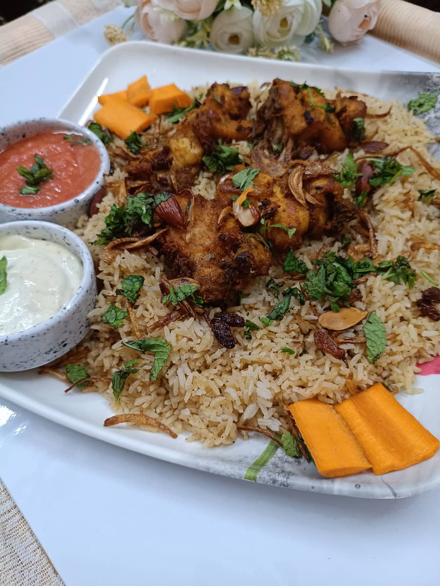 Chicken Biryani (Fried)