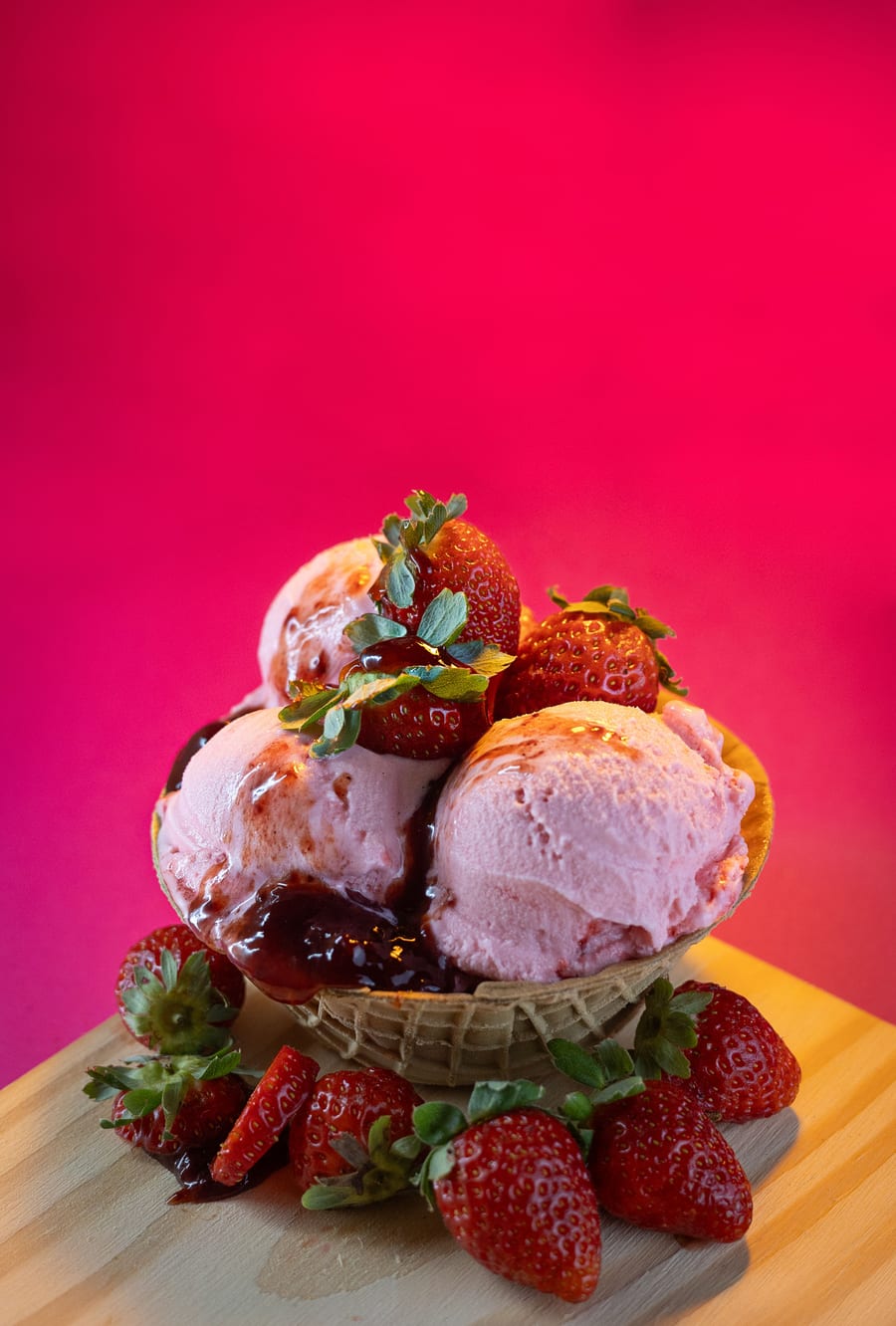 Ice Cream Strawberry