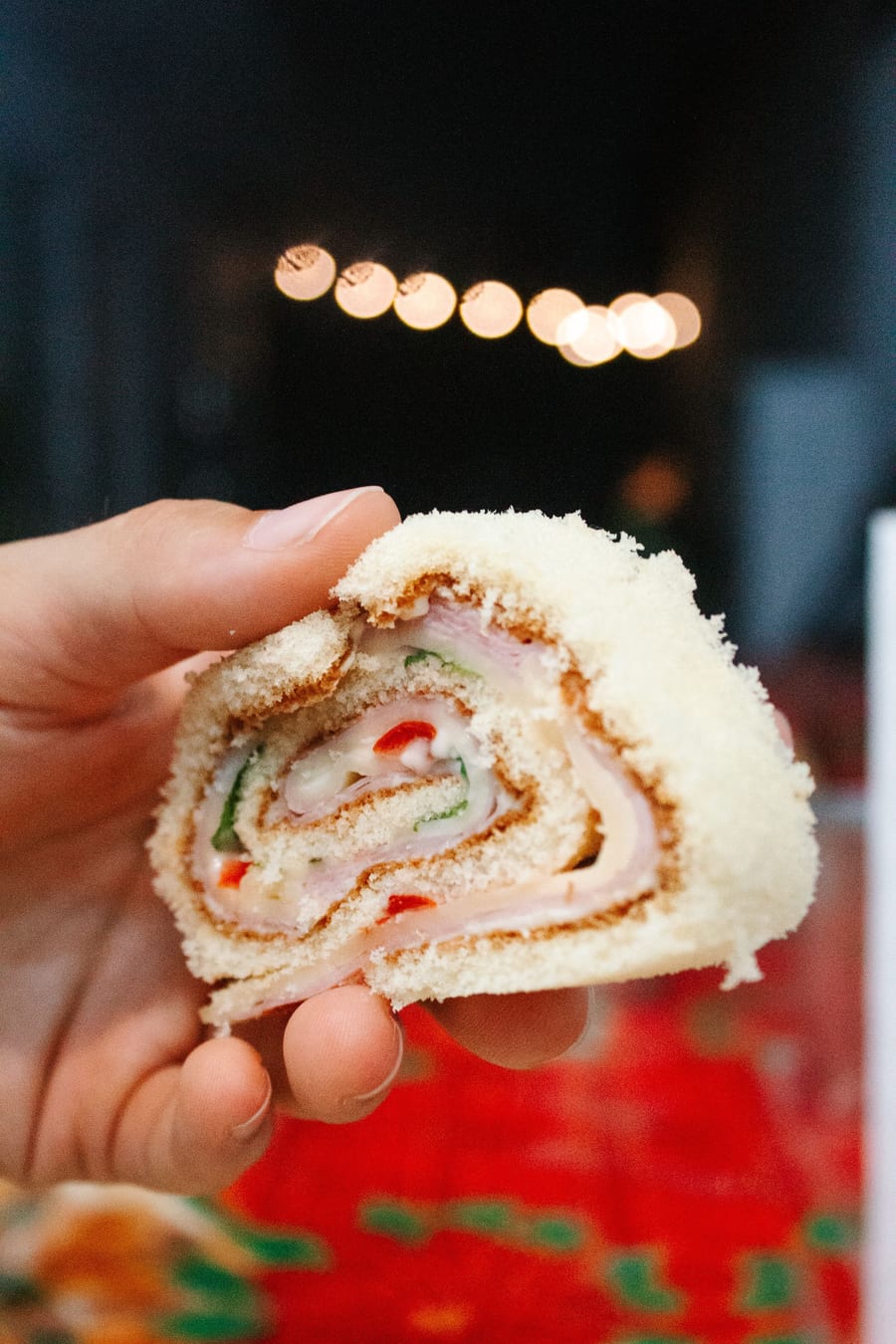 Bell Pepper Cheese Roll