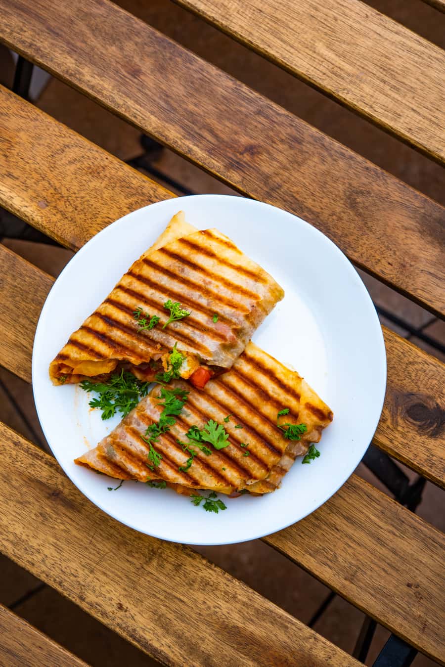 आलू मटर ग्रिल sandwich (Cheese) - Aloo Matar Grill