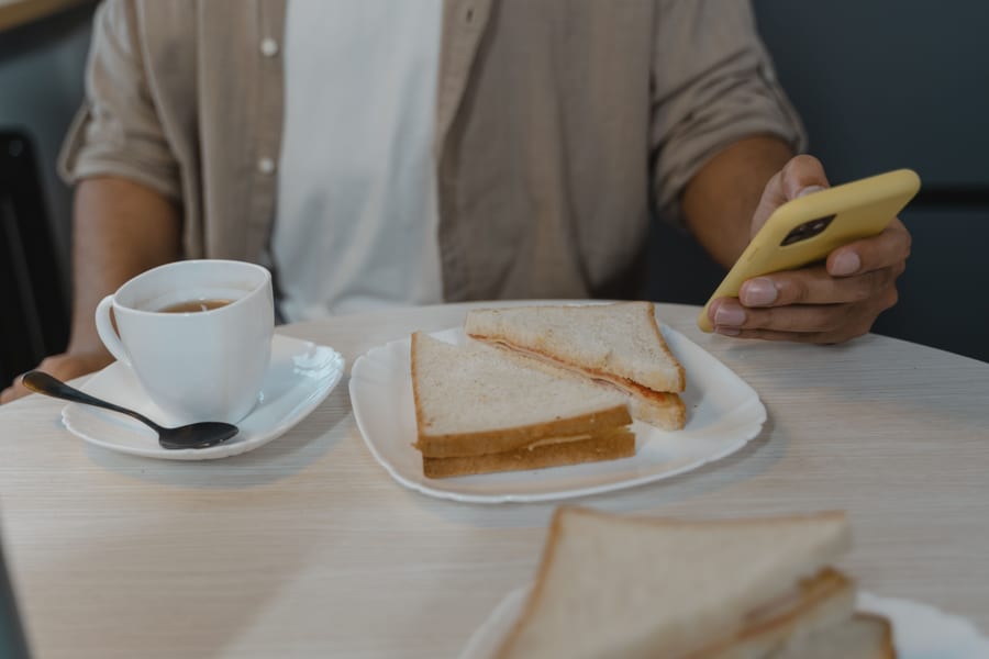 बटर जाम सैंडविच (Reg.) - Butter Jaam Sandwich