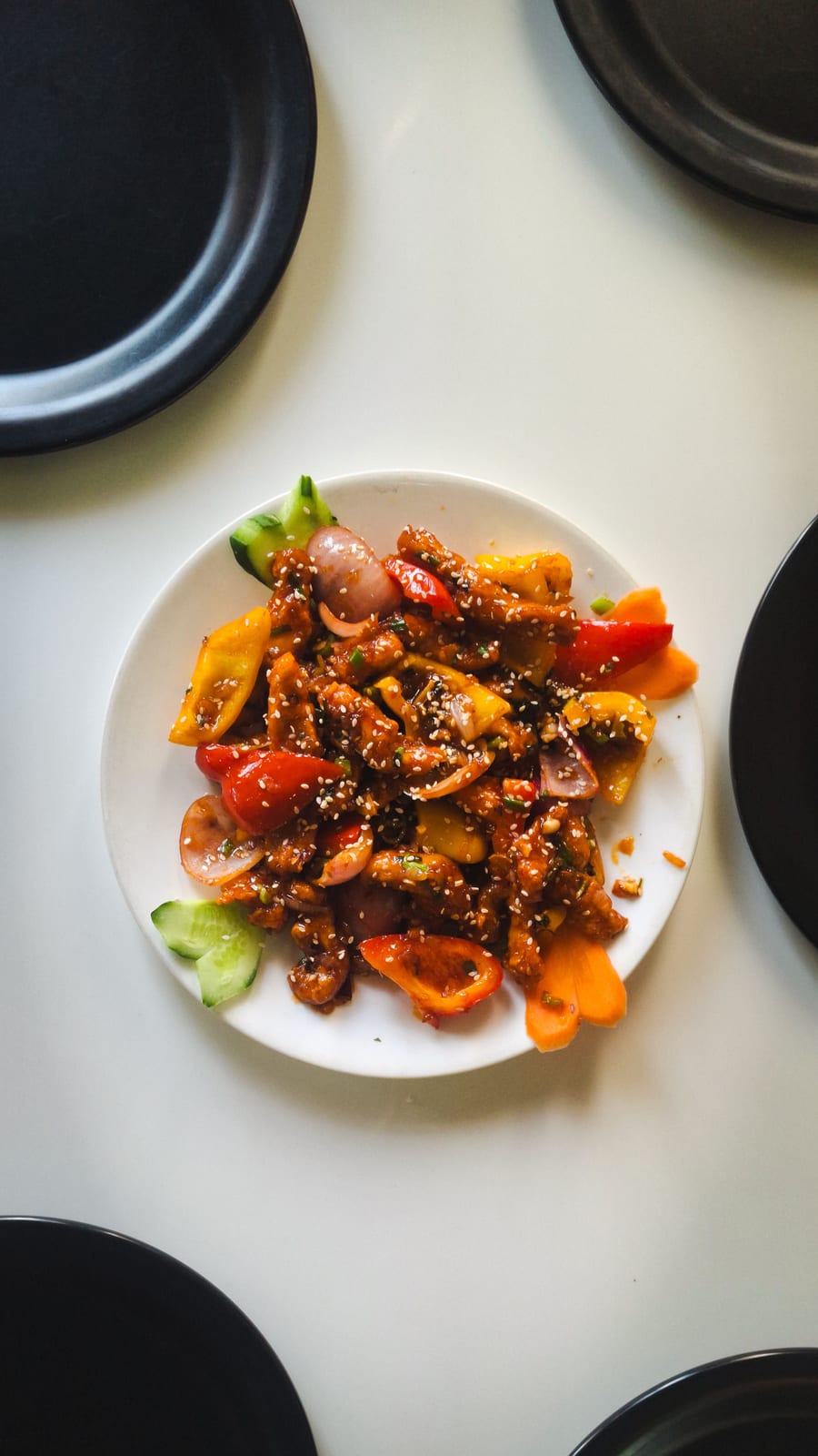 Veg Schezwan Mushroom