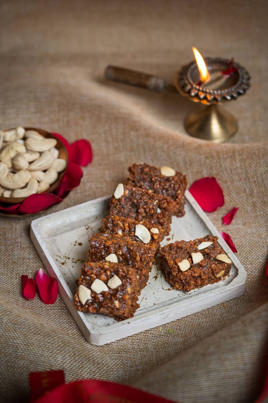 मलाई बॉर्नविटा बर्फी - Malai Bournvita Barfi