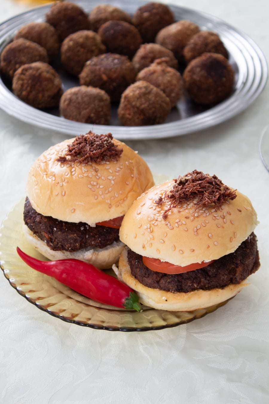 Garlic Chili Burger