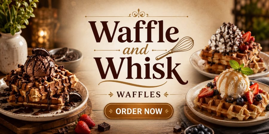 Waffle and whisk