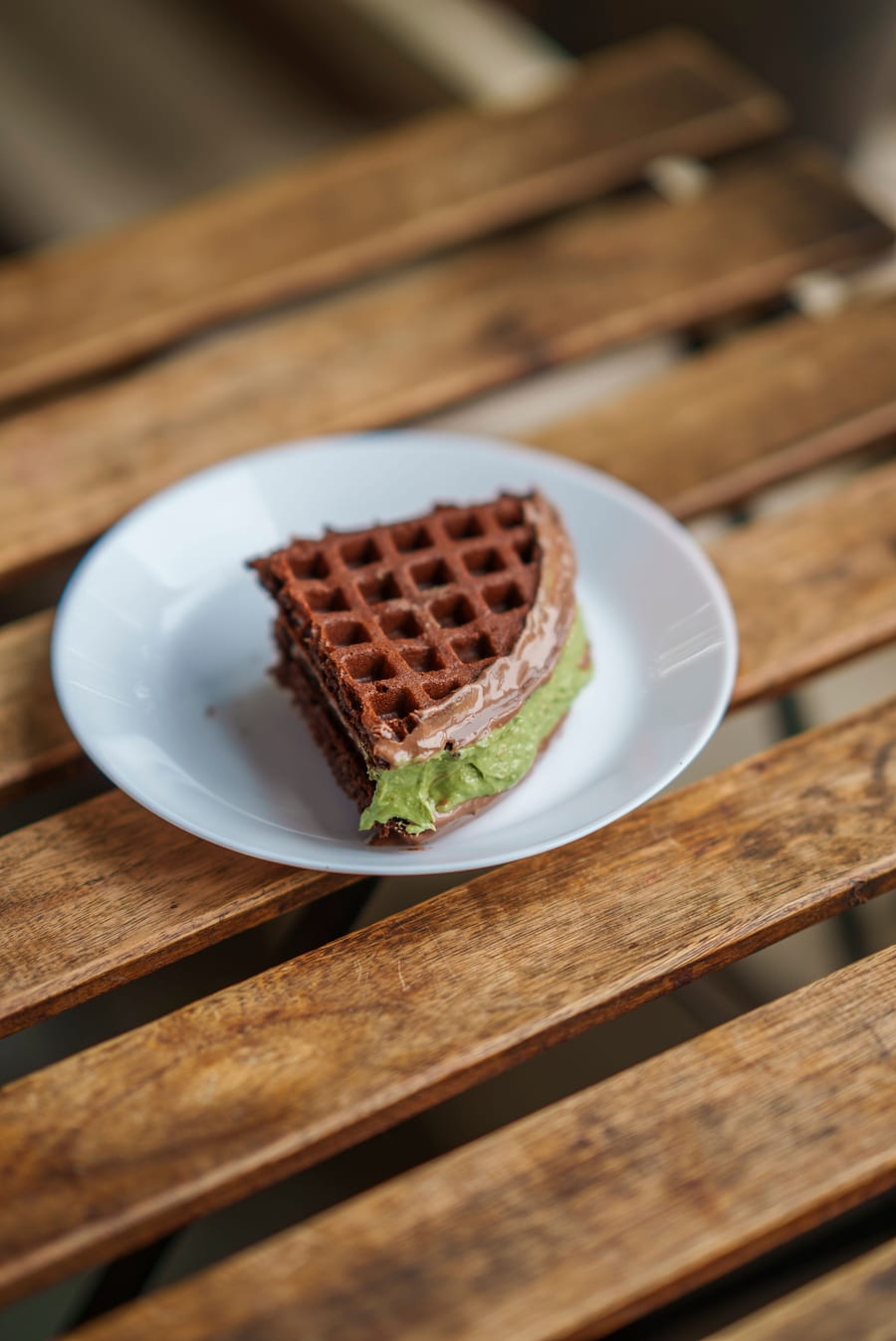 Pista Chio Waffle (Sandwich)