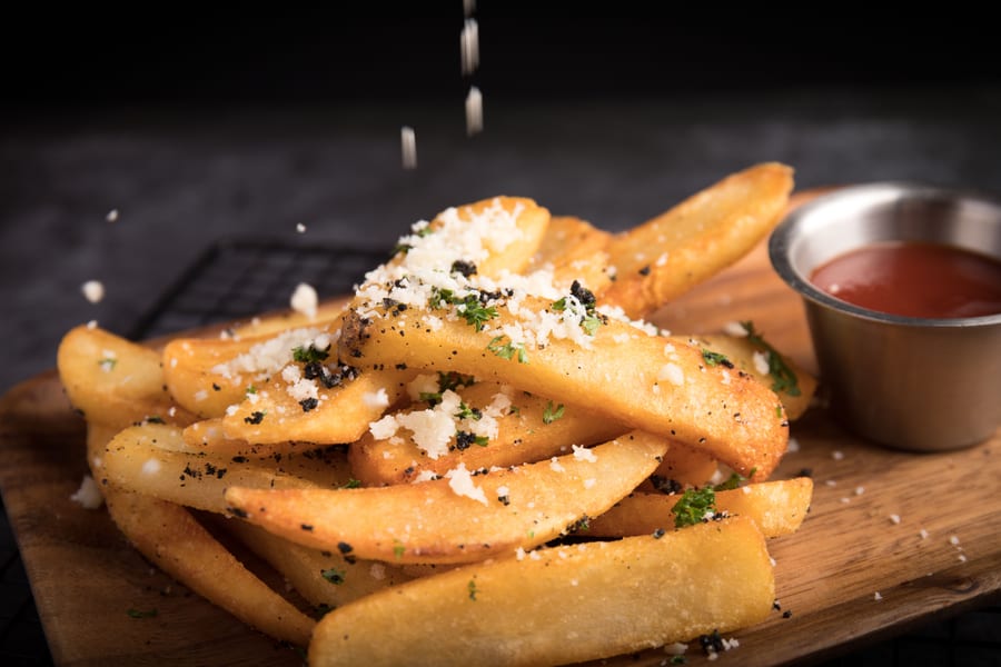 Salted Cheese Fries