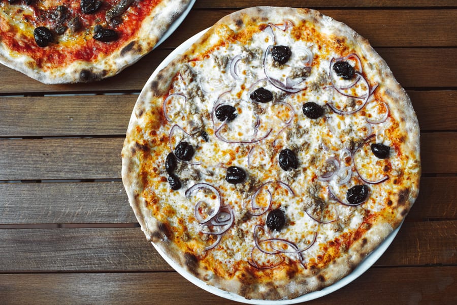 Onion Olive Pizza