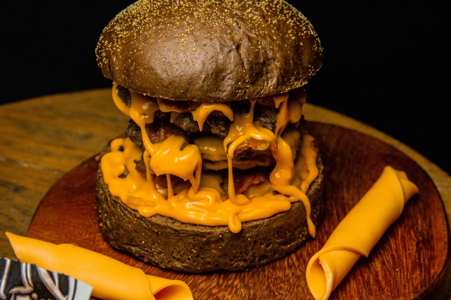 Cheese Injected Burger