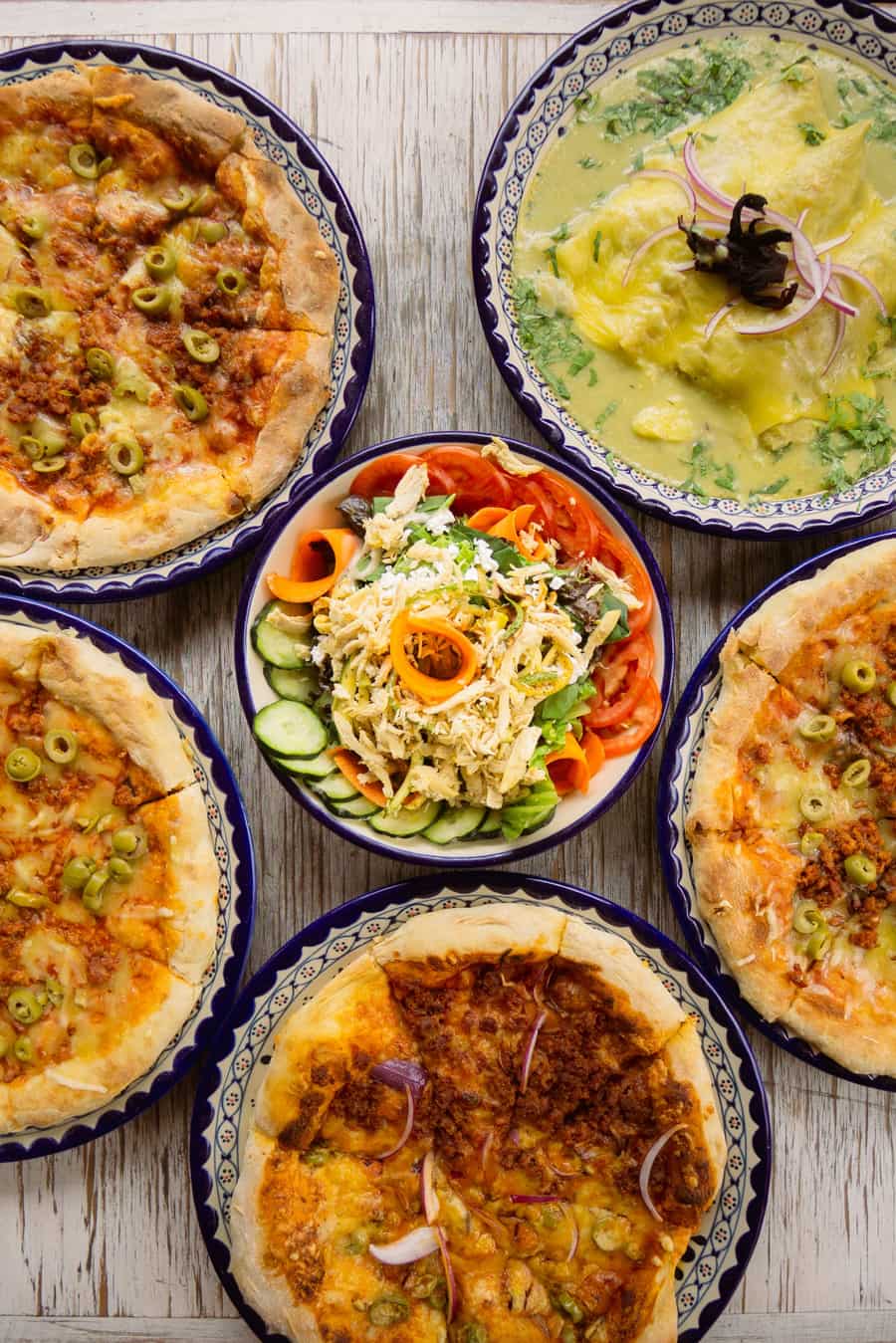 Mexican Green Pizza