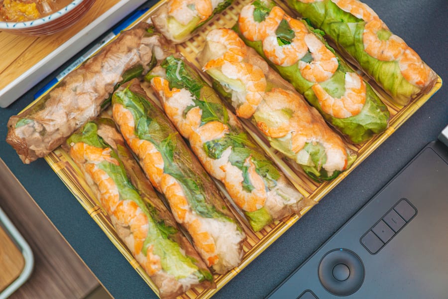 Noodles Spring Roll (2 pcs)