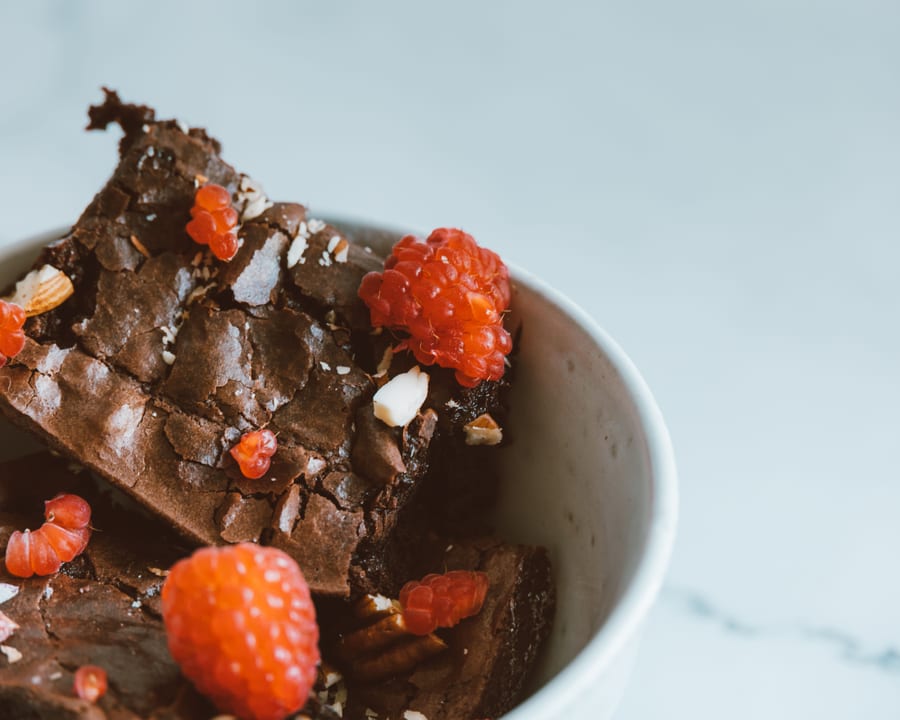 Triple Chocolate Brownie Bowl