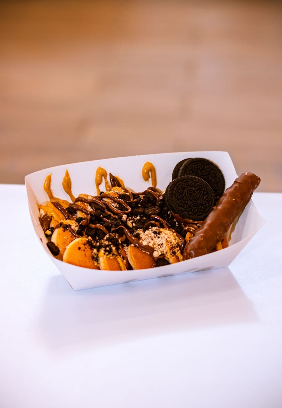 Oreo Chocolate Waffle (Single Stack)