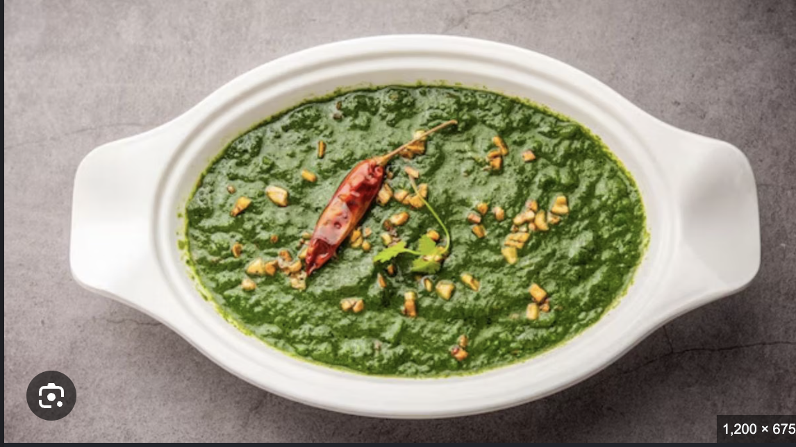 प्लेन पालक की सब्जी ( Palak ki sabji )