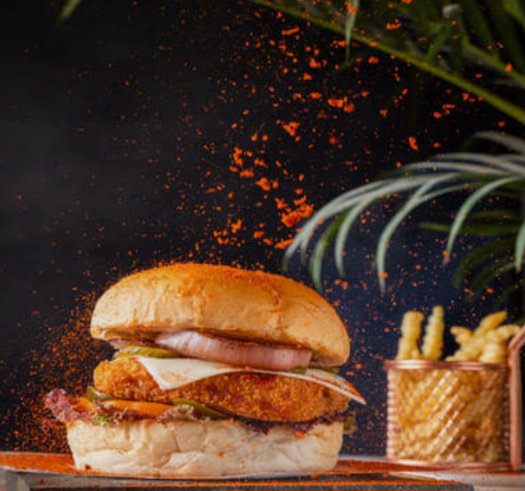 Veg Peri Peri Cheese Burger