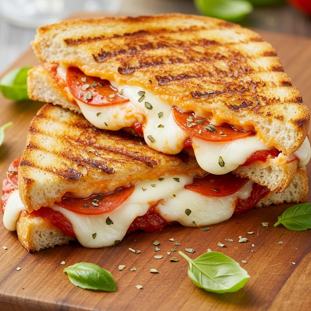 Corn Pizza Sandwich
