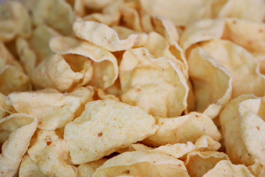 चना पापड़ फ्राय