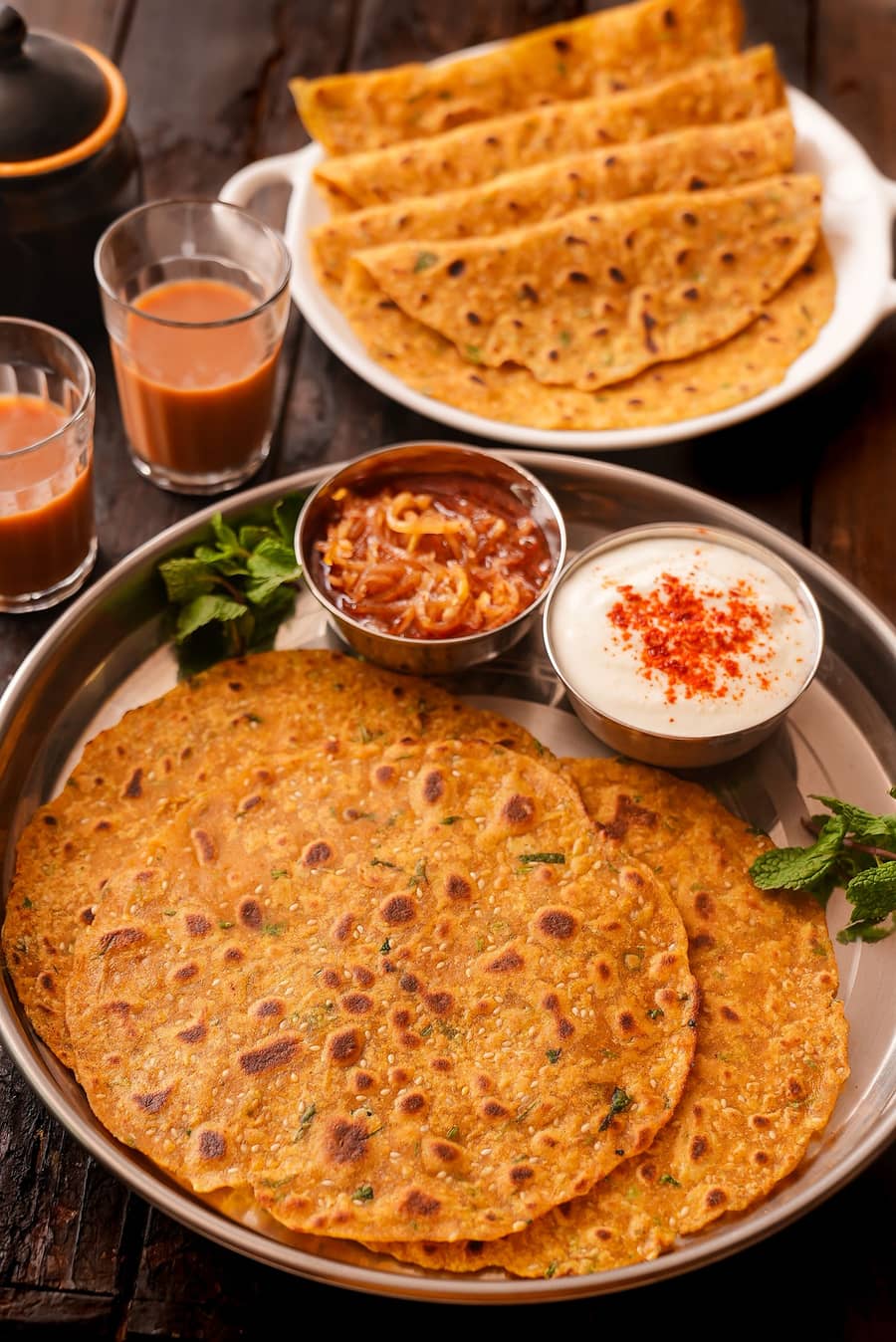मिक्स वेज पराठा