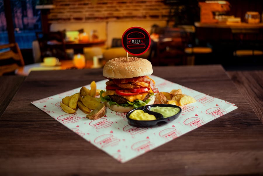 Food Zone Special burger