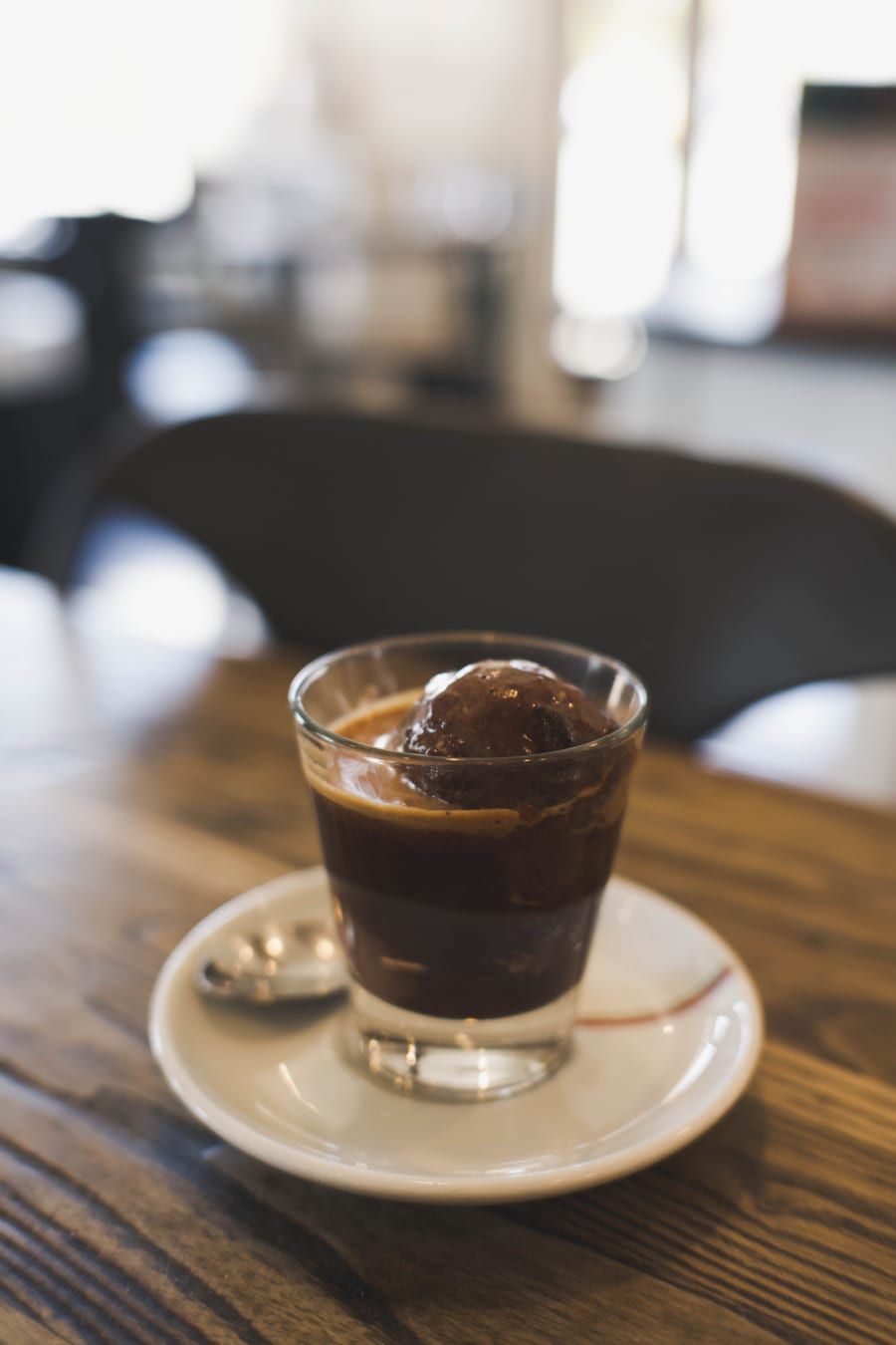 Chocolate Icecream coffee