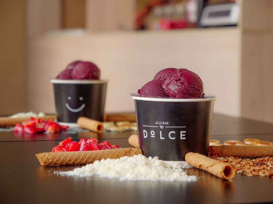 Black Current Ice Cream