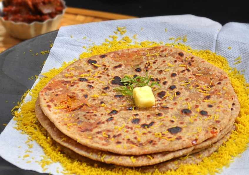 Sev Paratha
