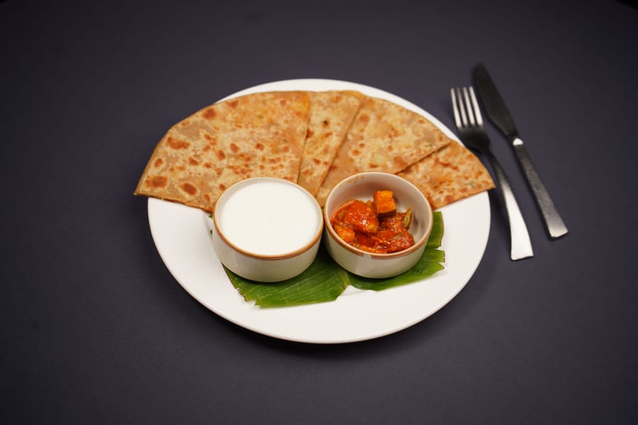 Paneer Stuffed Paratha