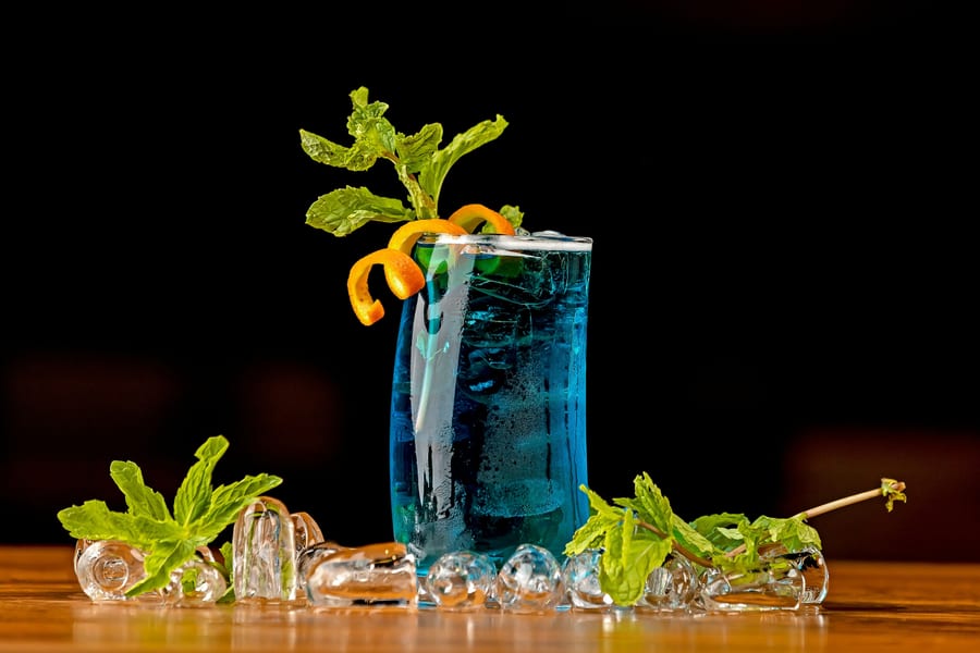 Blue Curacao Mojito