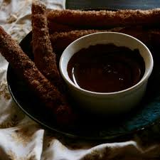 Churros With Dark Chocolate