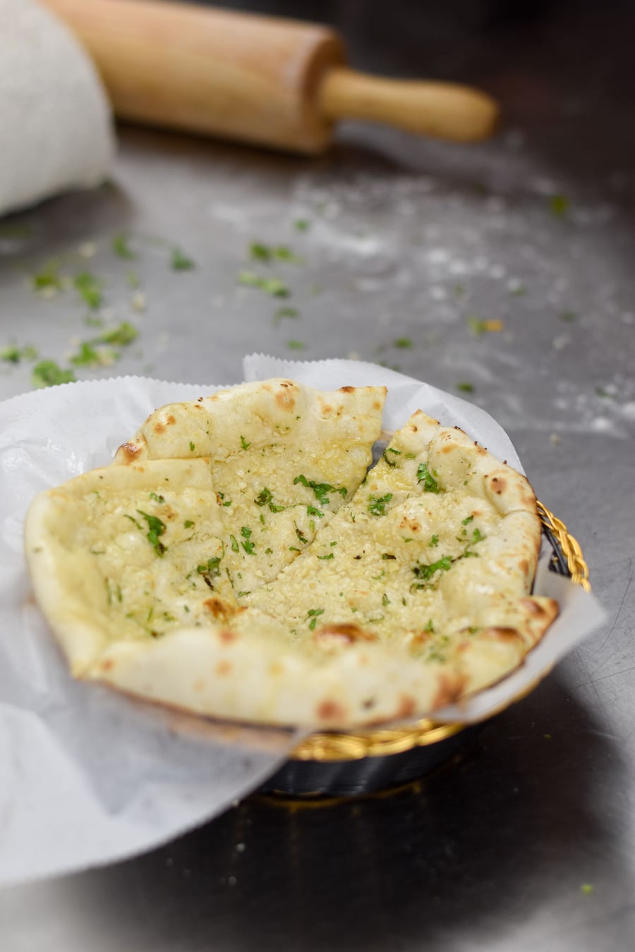 Paneer Garlic Naan