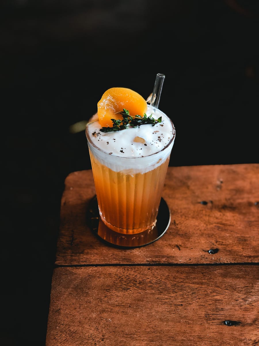 Peach Cold Coffee