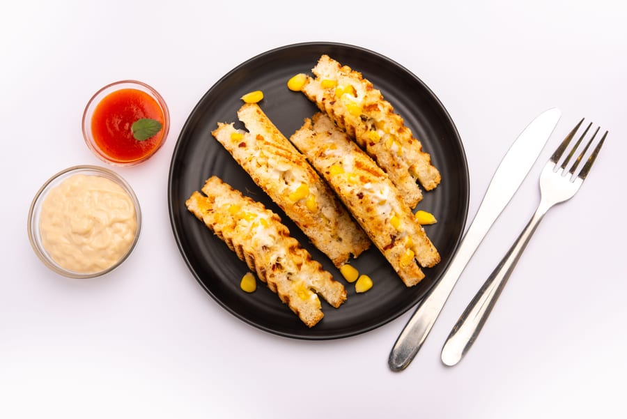Paneer Takatak Sandwich