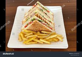 Veg Grill Sandwich + Fries ( वेज ग्रिल सैंडविच + फ्राइज़ )