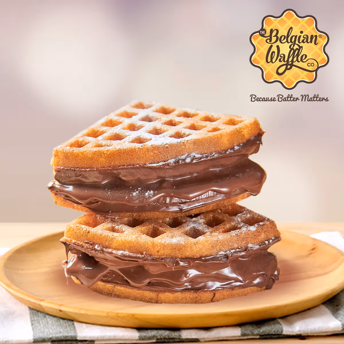 White Chocolate Waffle (Mini)